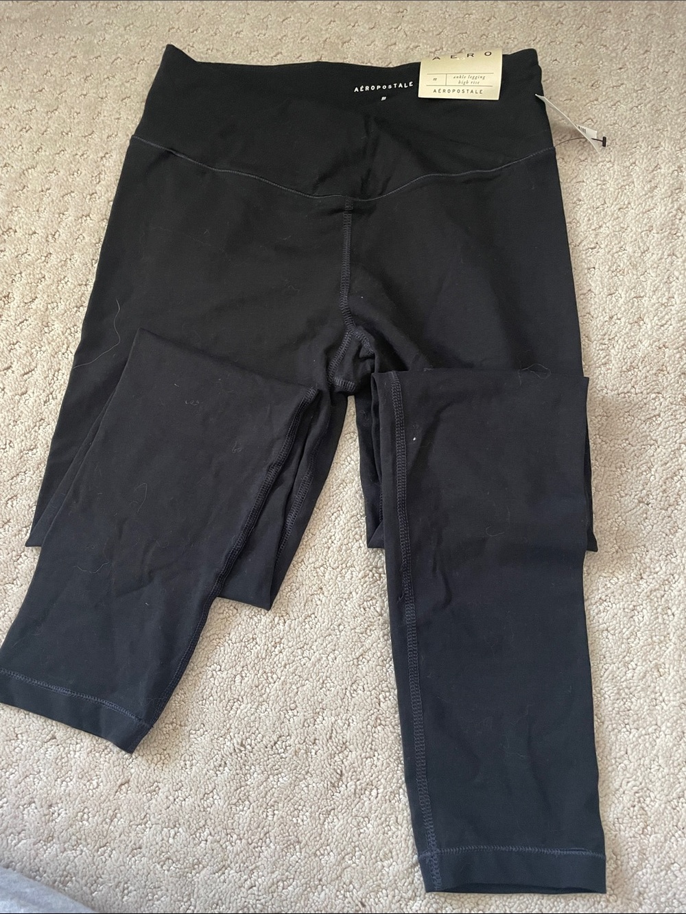 Aeropostale Black Women's Active Leggings